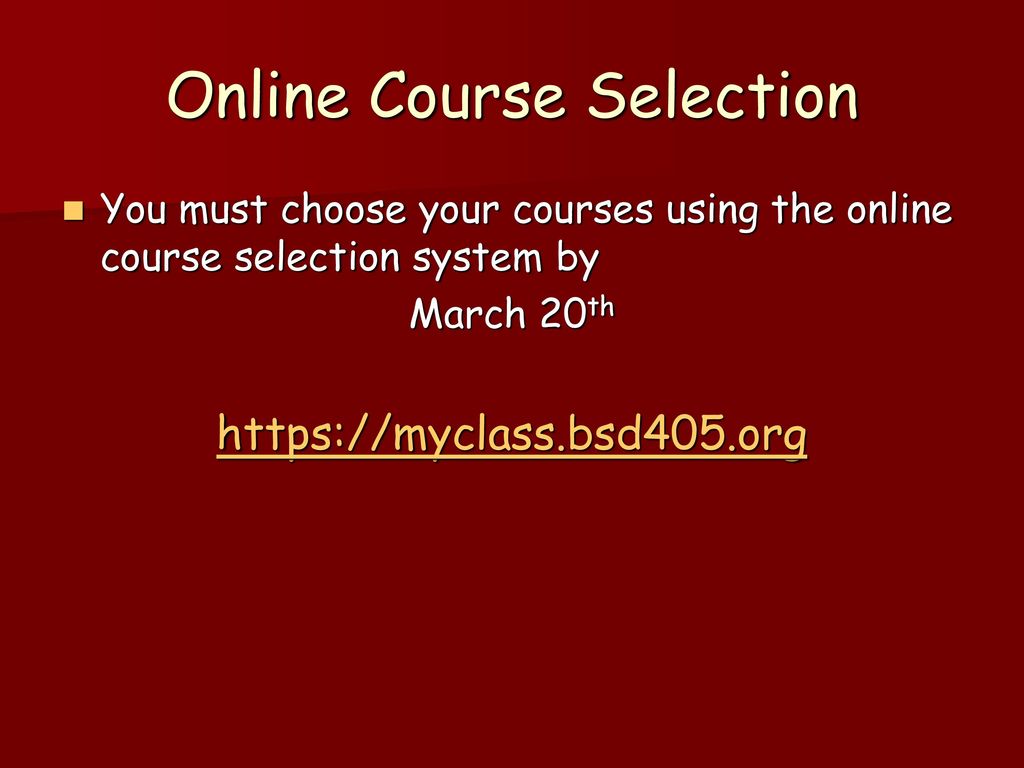 Electives Course Descriptions at bsd405.org - ppt download