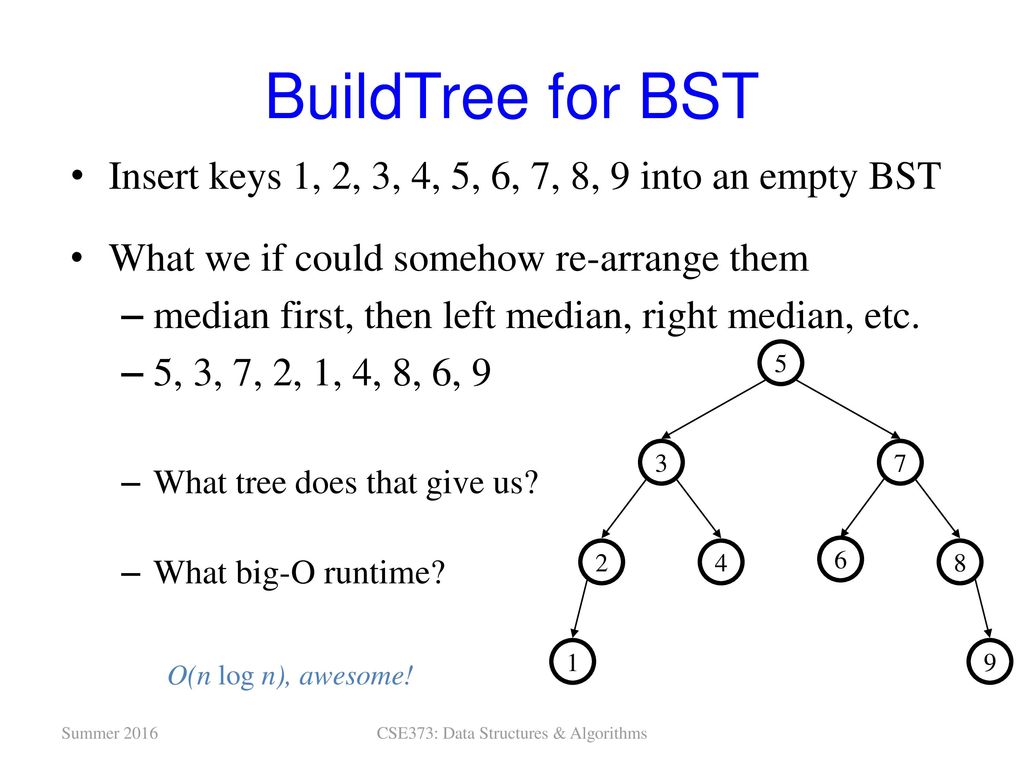 CSE373: Data Structures & Algorithms - ppt download