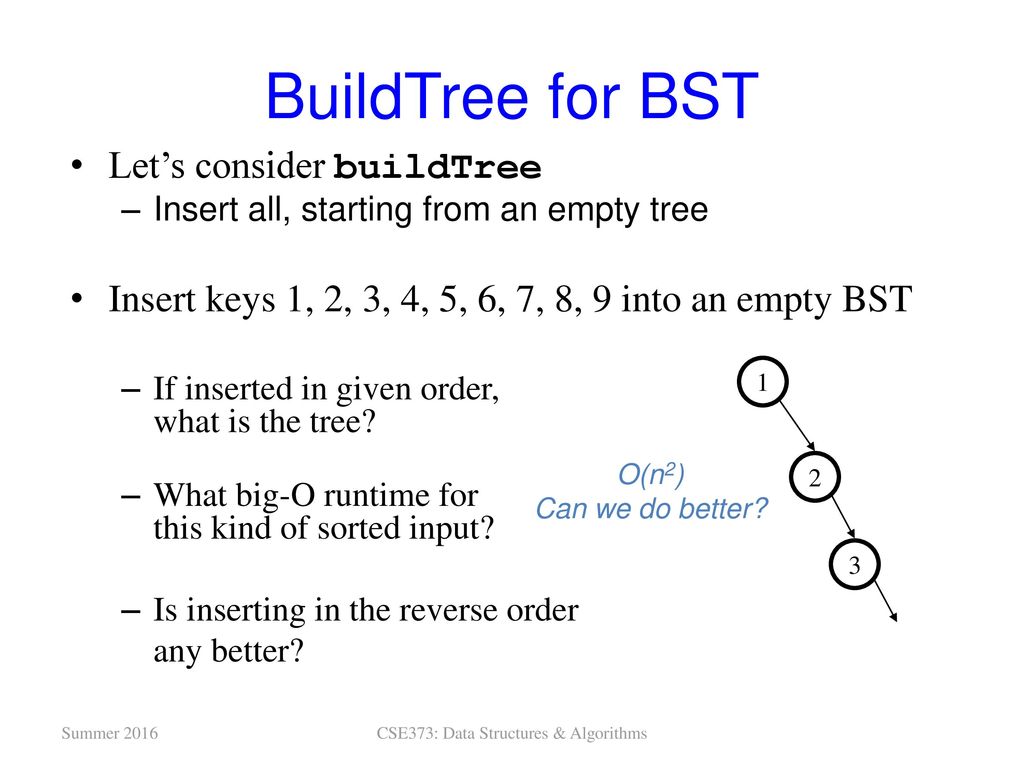 CSE373: Data Structures & Algorithms - ppt download