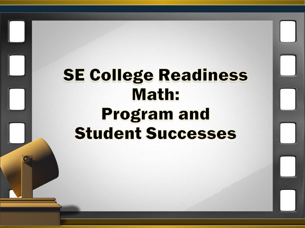 Exploring College Readiness Cross-Disciplinary Instructor