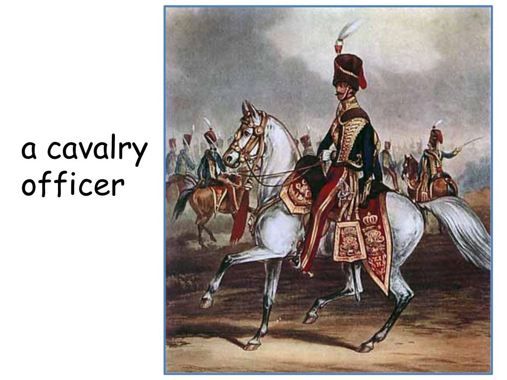 a cavalry officer