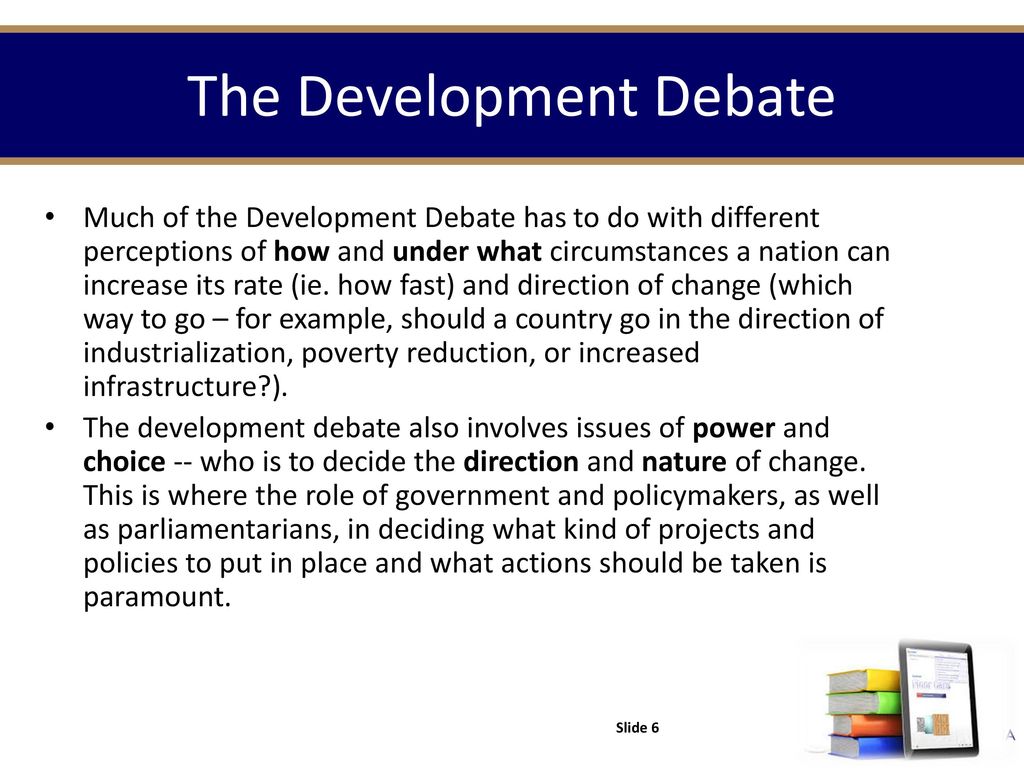 Development Debate