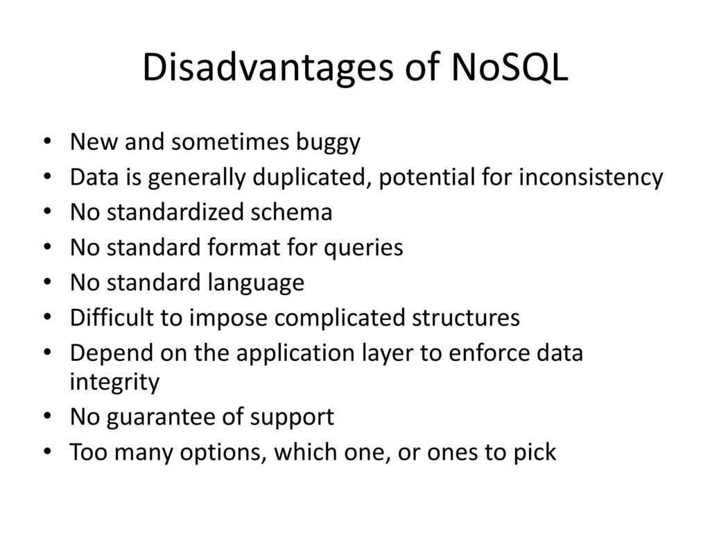 Advantages And Disadvantages Of SQL, 53% OFF