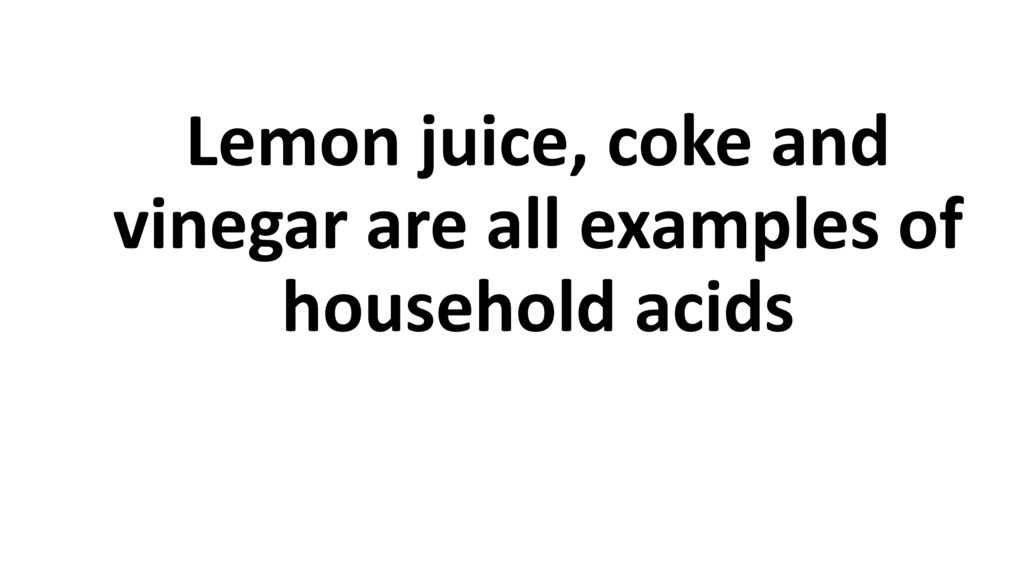 Lesson Starter Explain what happens to the colour and pH of an acid if alkali is added 