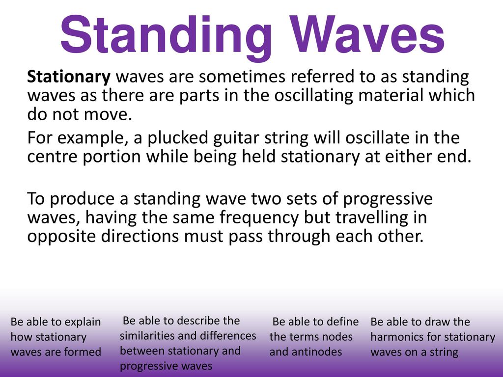 Standing Waves. - ppt download