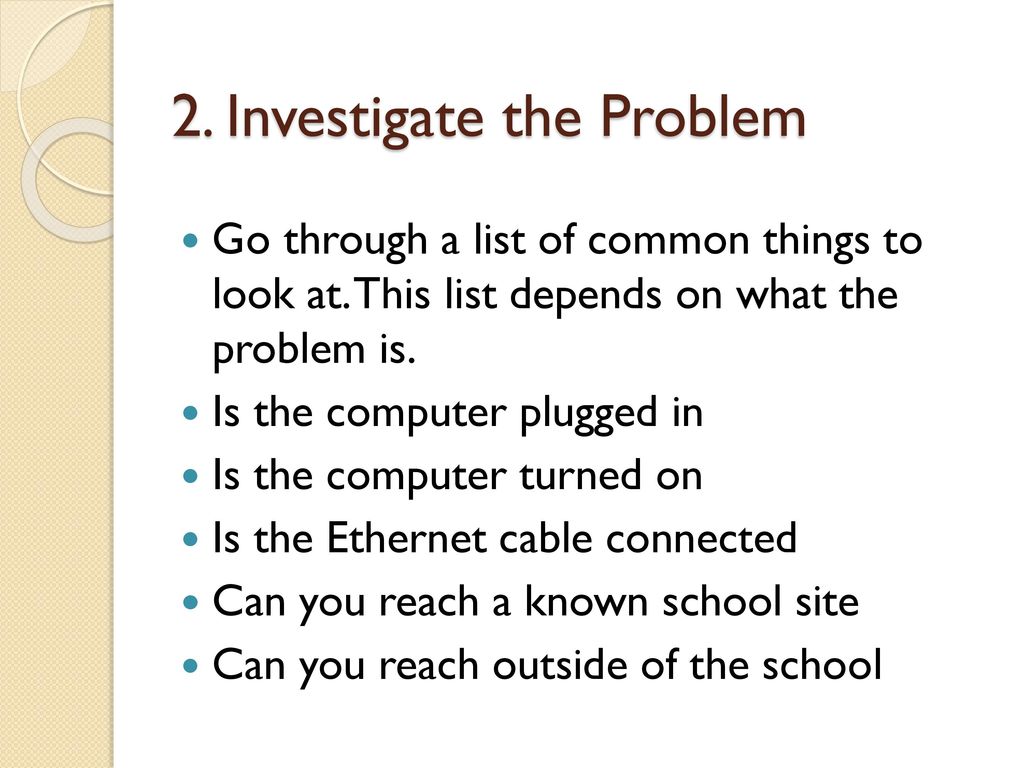 Basic network troubleshooting ppt download
