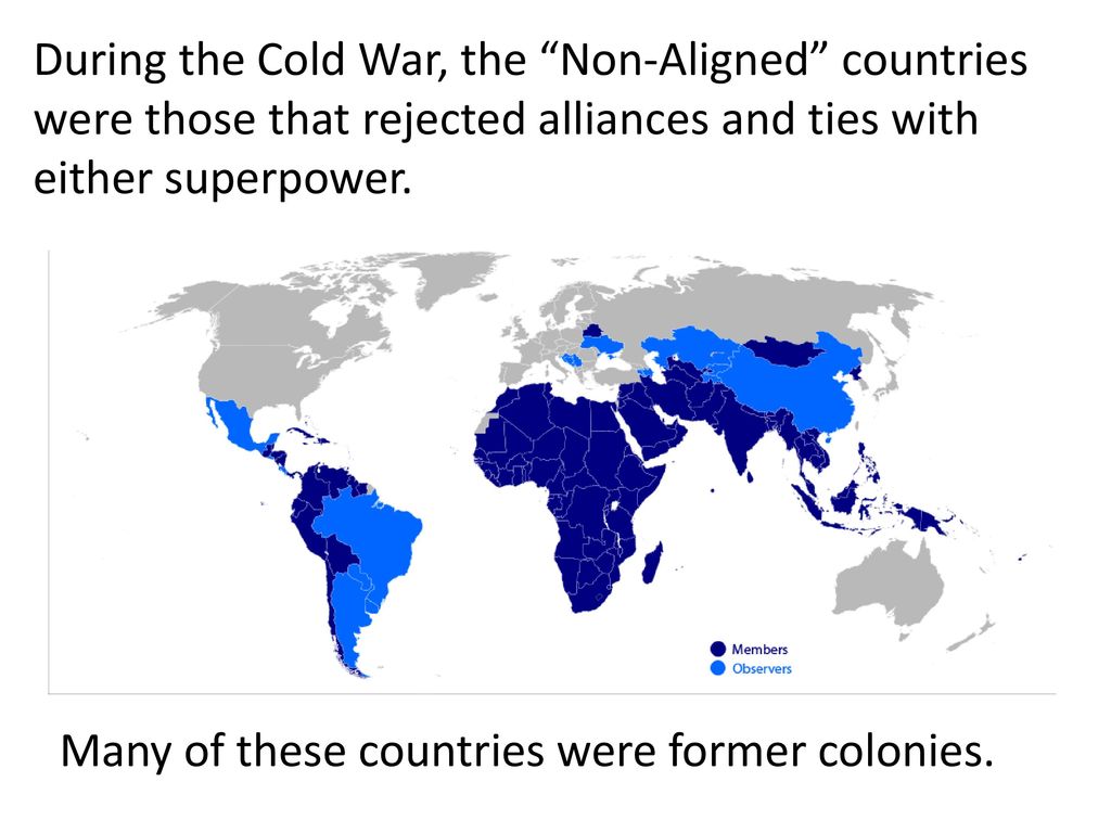 The Non Aligned States And The Cold War Ppt Download