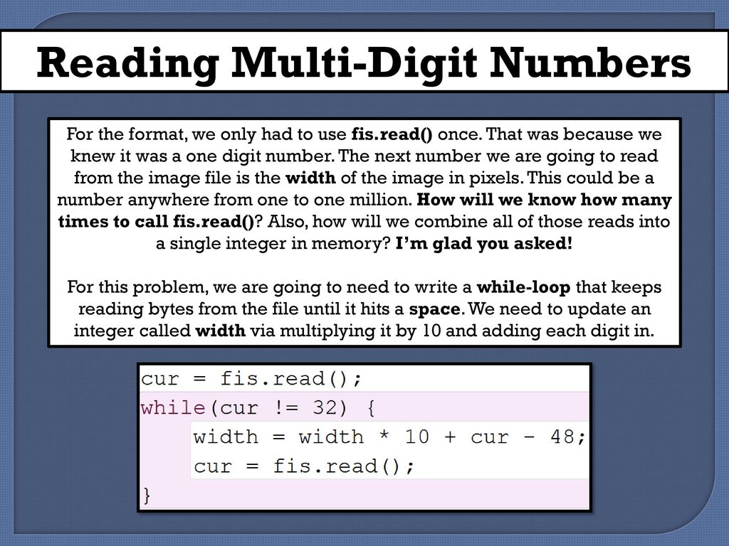 Reading Multi-Digit Numbers