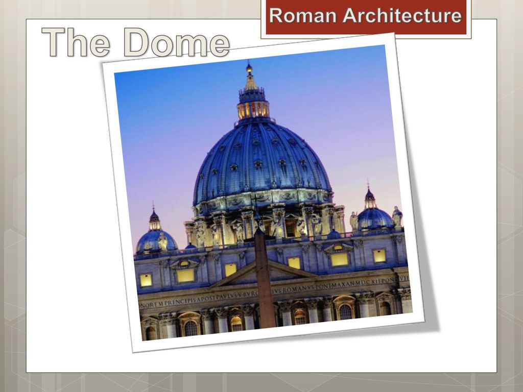 Roman Architecture Ppt Download