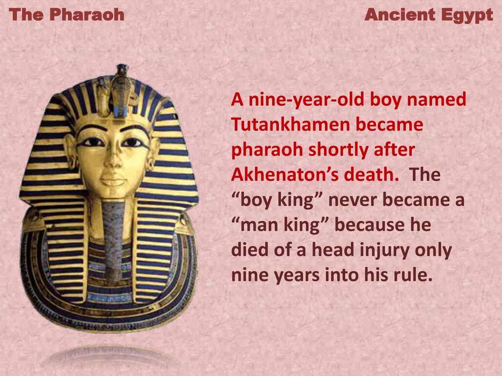 The Pharaoh Ancient Egypt - Ppt Download