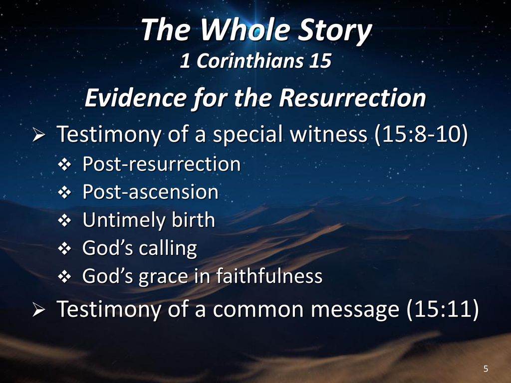 What Does 1 Corinthians 15 10 Mean