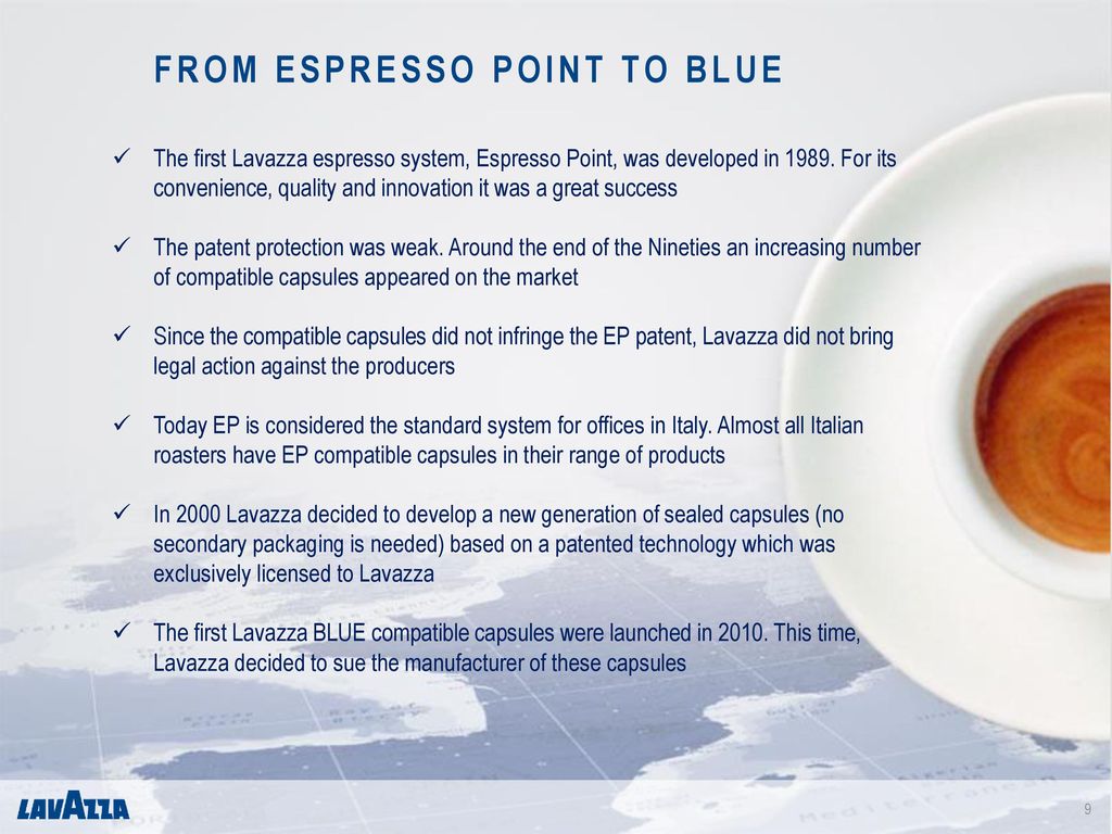 FROM ESPRESSO POINT TO BLUE