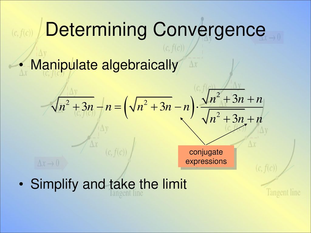 Determining Convergence