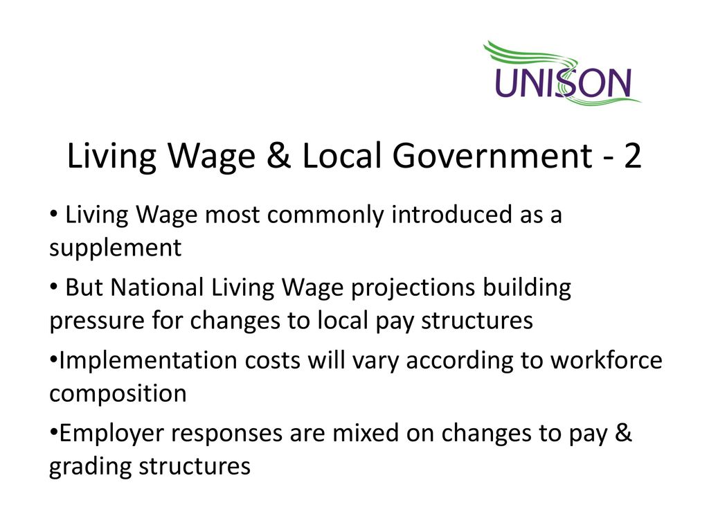Living Wage & Local Government - 2