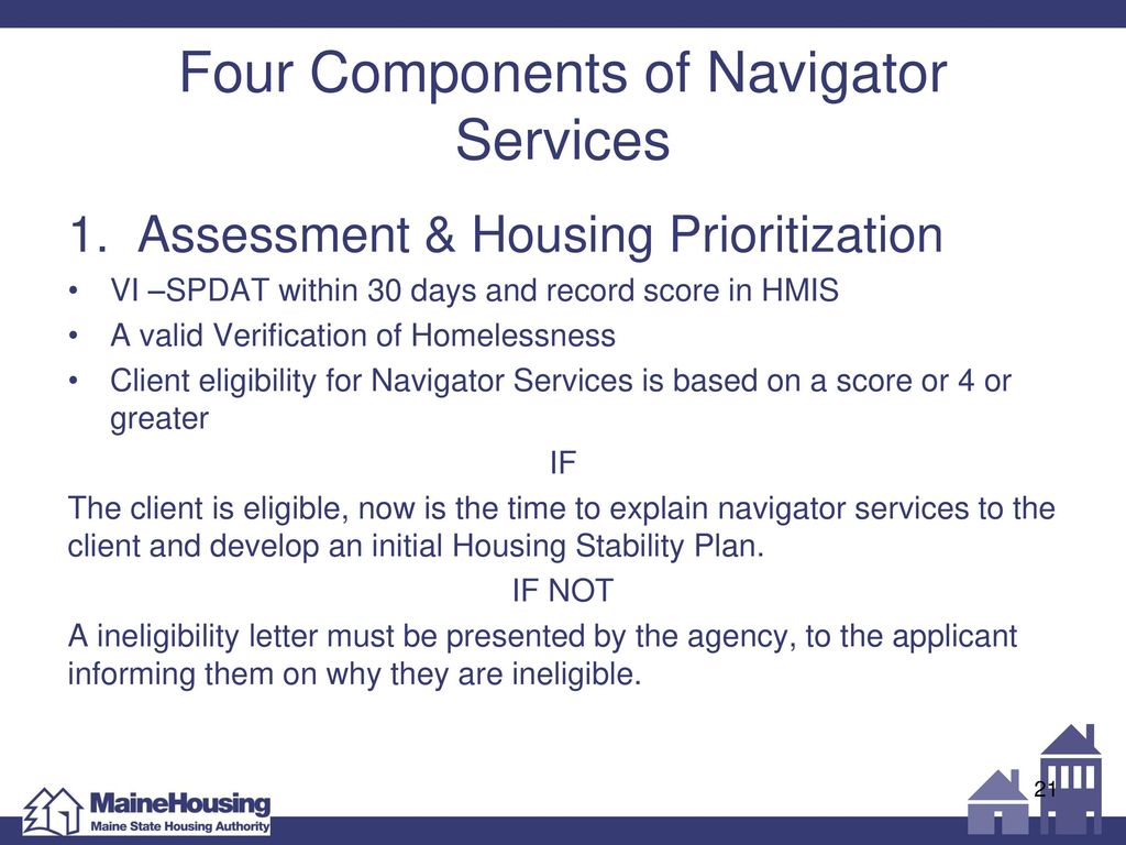 Four Components of Navigator Services