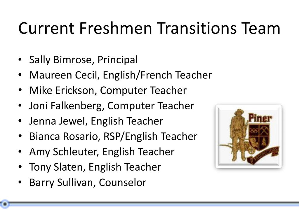 Freshmen Transitions Program - ppt download