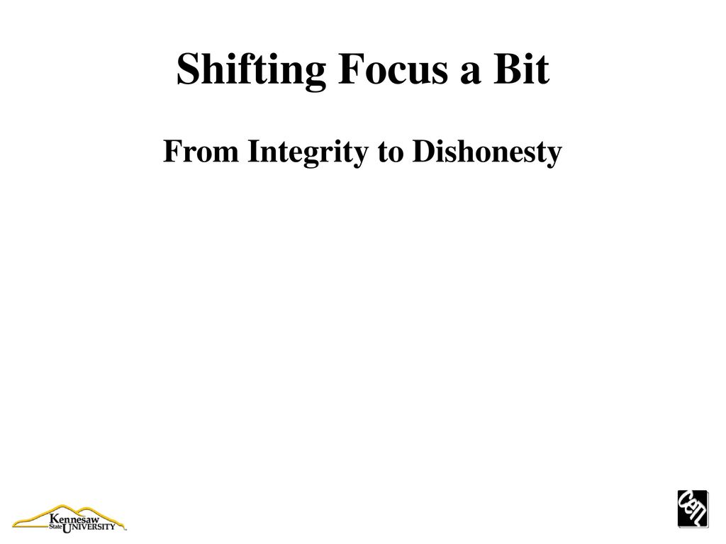 Encouraging academic integrity but if necessary detecting and