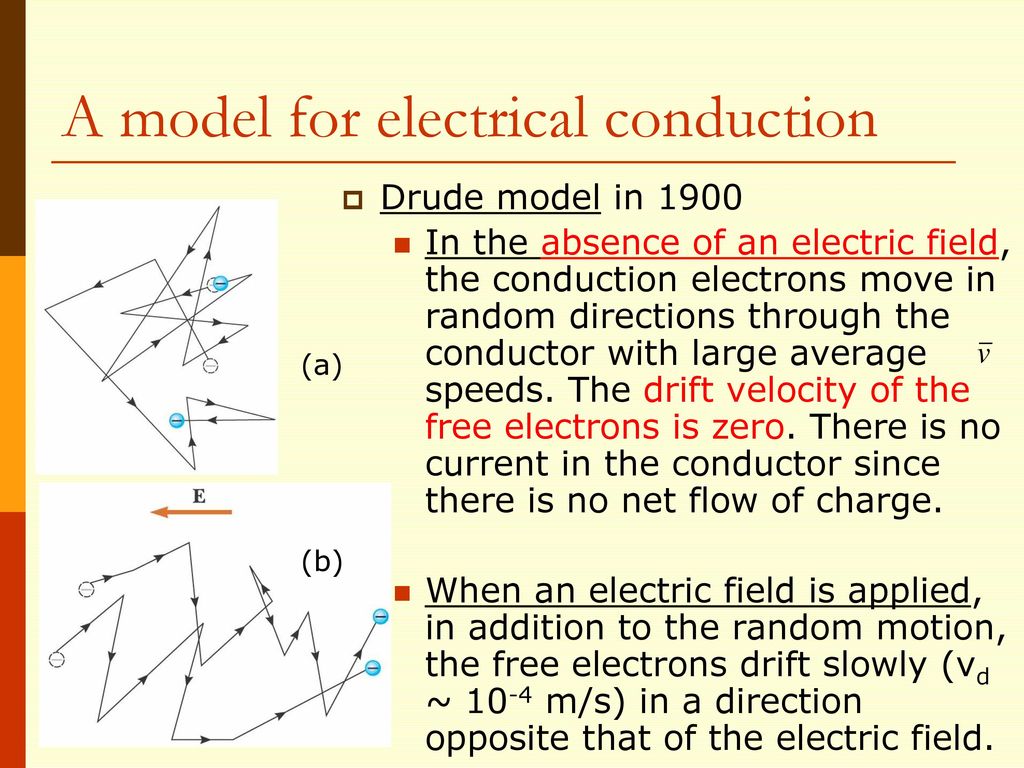 A model for electrical conduction