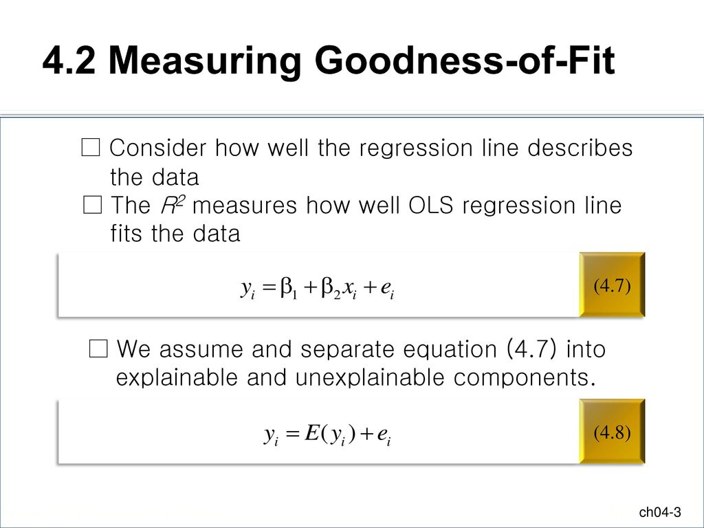 Prediction, Goodness-of-Fit, and Modeling Issues - ppt download