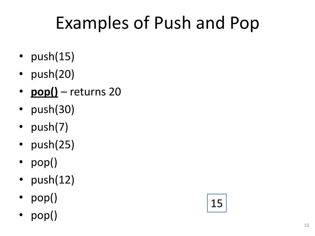Abstract Data Types and Stacks - ppt download