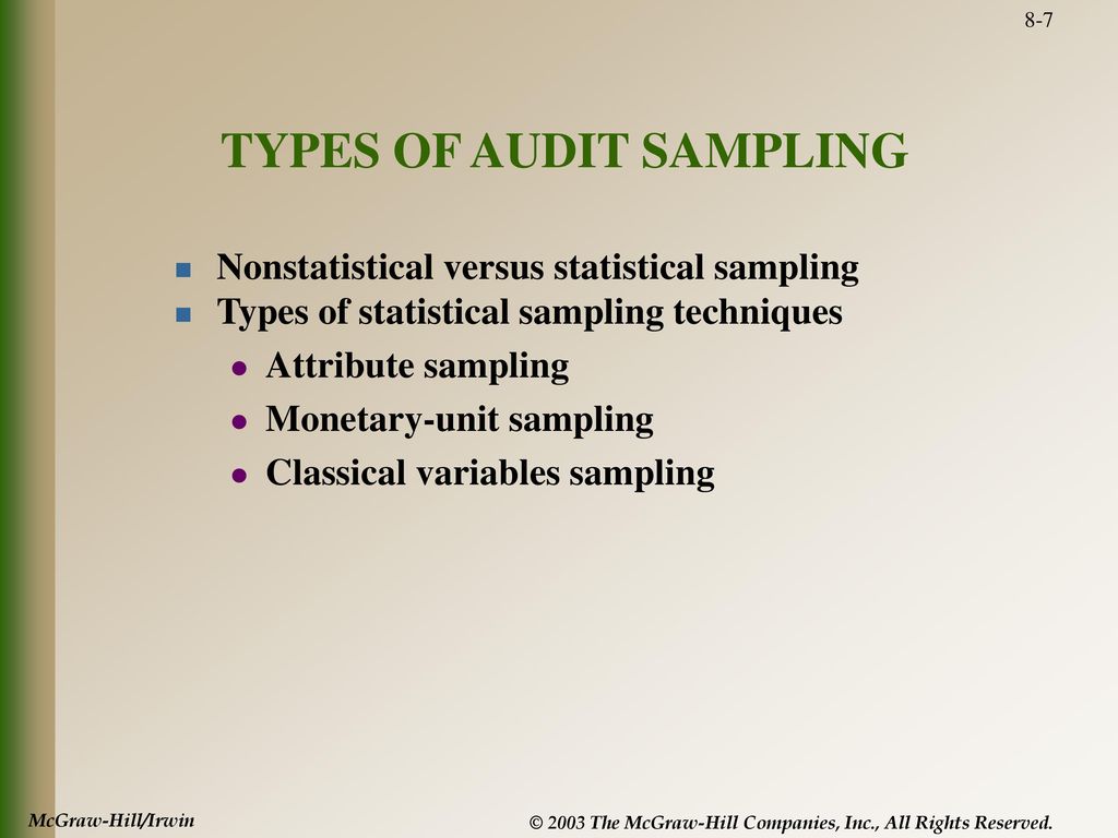 statistical-tools-for-auditing-ppt-download