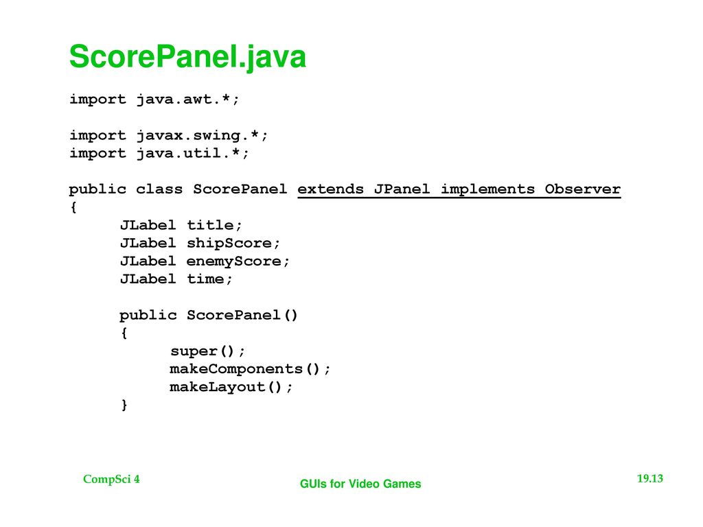 Guis for video games ppt download