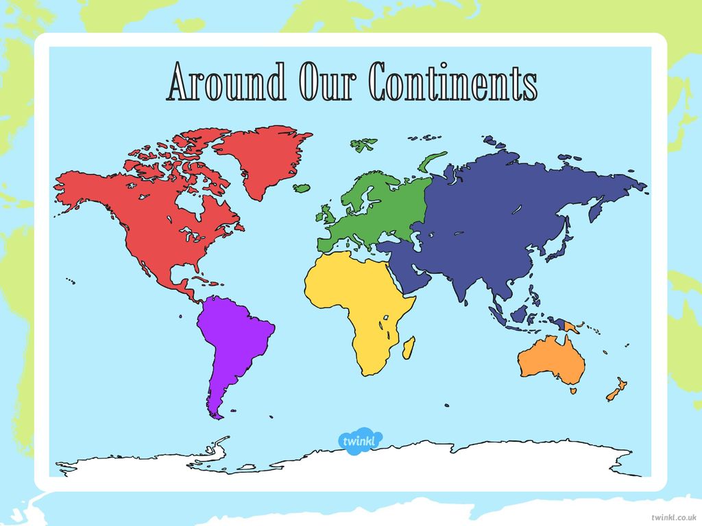 What people live on the continent. Карта континентов. Страны и континенты на английском языке. Континенты и материки на английском. Названия континентов на английском.