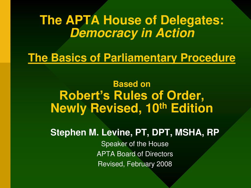 Stephen M. Levine, PT, DPT, MSHA, RP ppt download