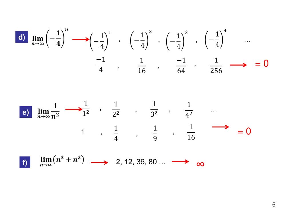 Limits Of Infinite Sequences Ppt Download