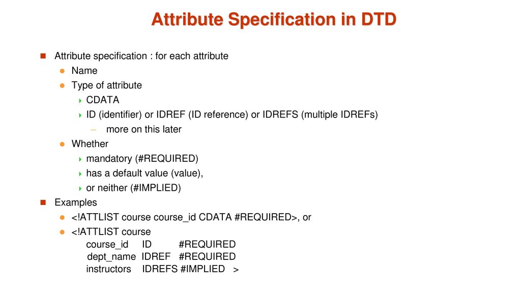 Chapter 23: XML Database System concepts,6th Ed. - ppt download
