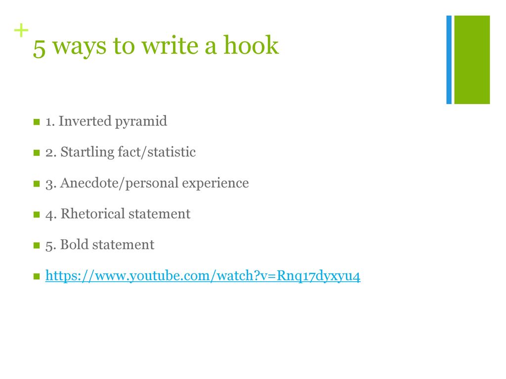 Writing a Hook/Intro. - ppt download