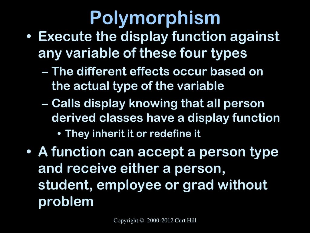Inheritance and Polymorphism - ppt download