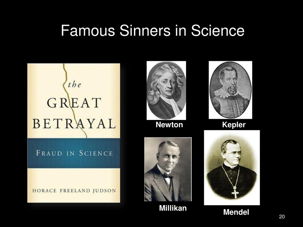 Famous Sinners in Science