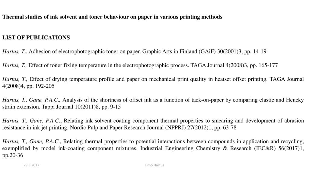 Nordic Pulp & Paper Research Journal
