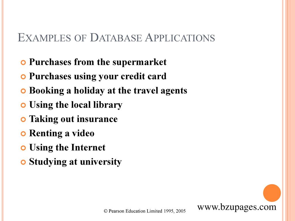 Introduction to databases transparencies ppt download