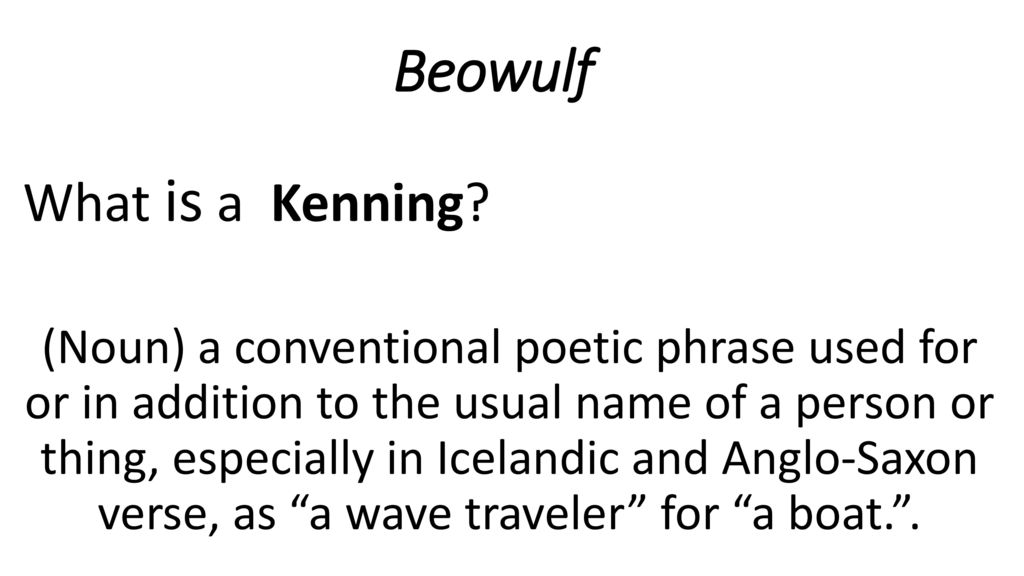 Beowulf What is an ARCHETYPE? What is a HERO? - ppt download