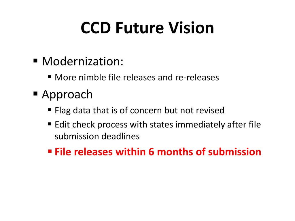 Common core of data ccd ppt download