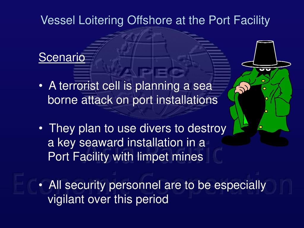 Xyz port facility maritime security drill ppt download