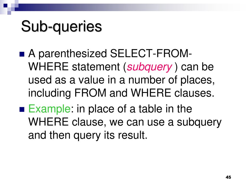 Introduction to database systems cs ppt download