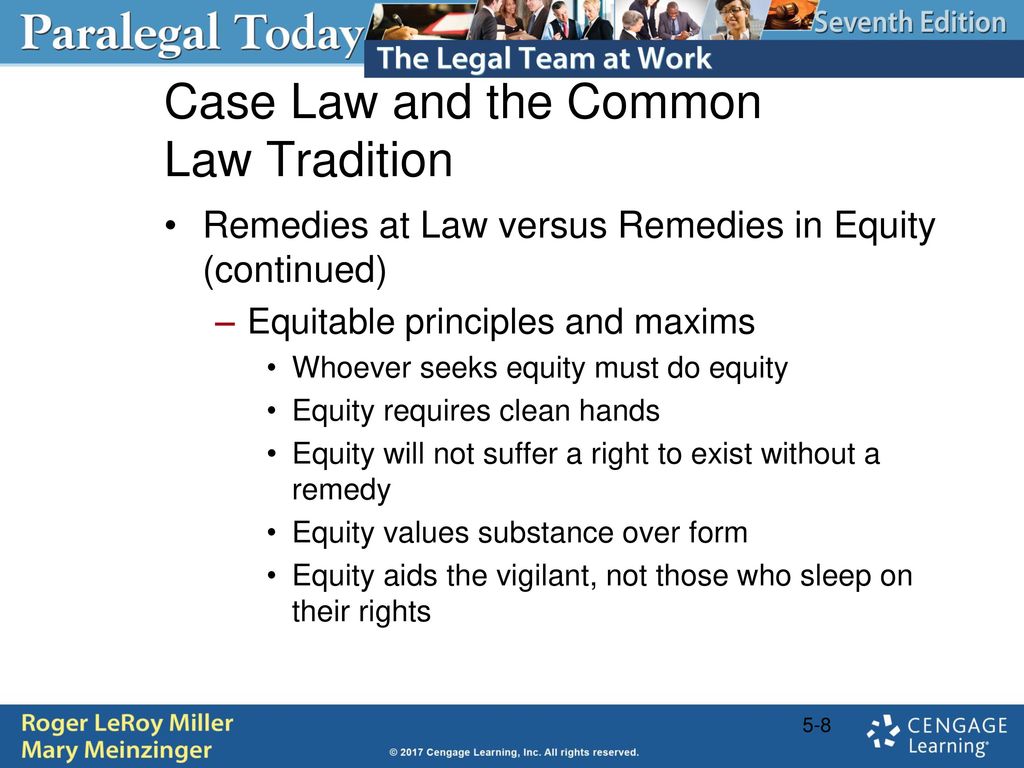 Case Law and the Common Law Tradition