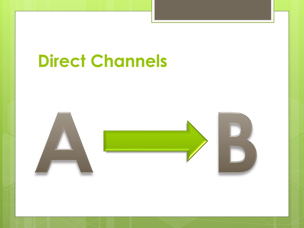 Channels of Distribution - ppt download