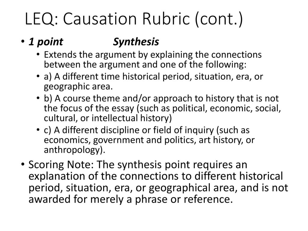 LEQ-Causation. - ppt download