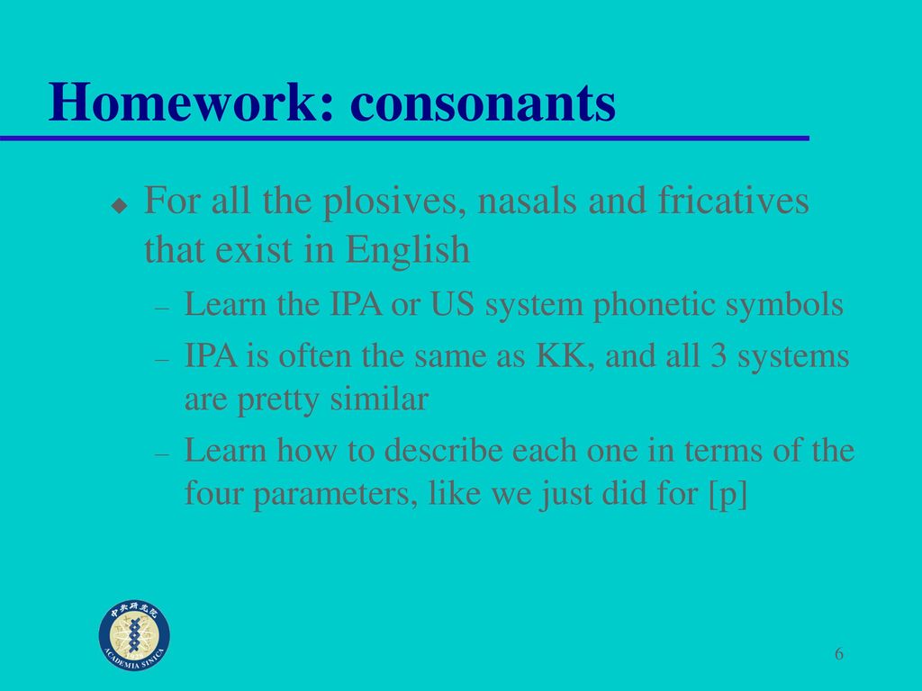 Linguistics Week 6 Phonetics Ppt Download