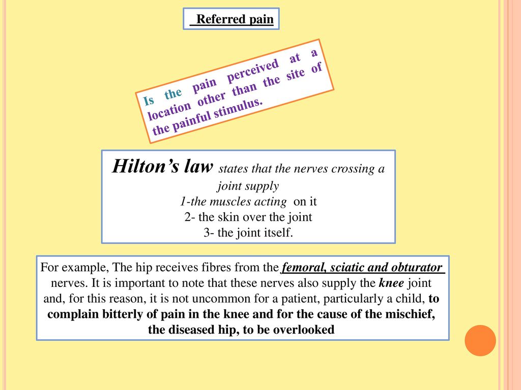hiltons law