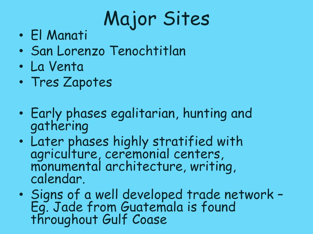 The Olmec And The Gulf Coast Ppt Download