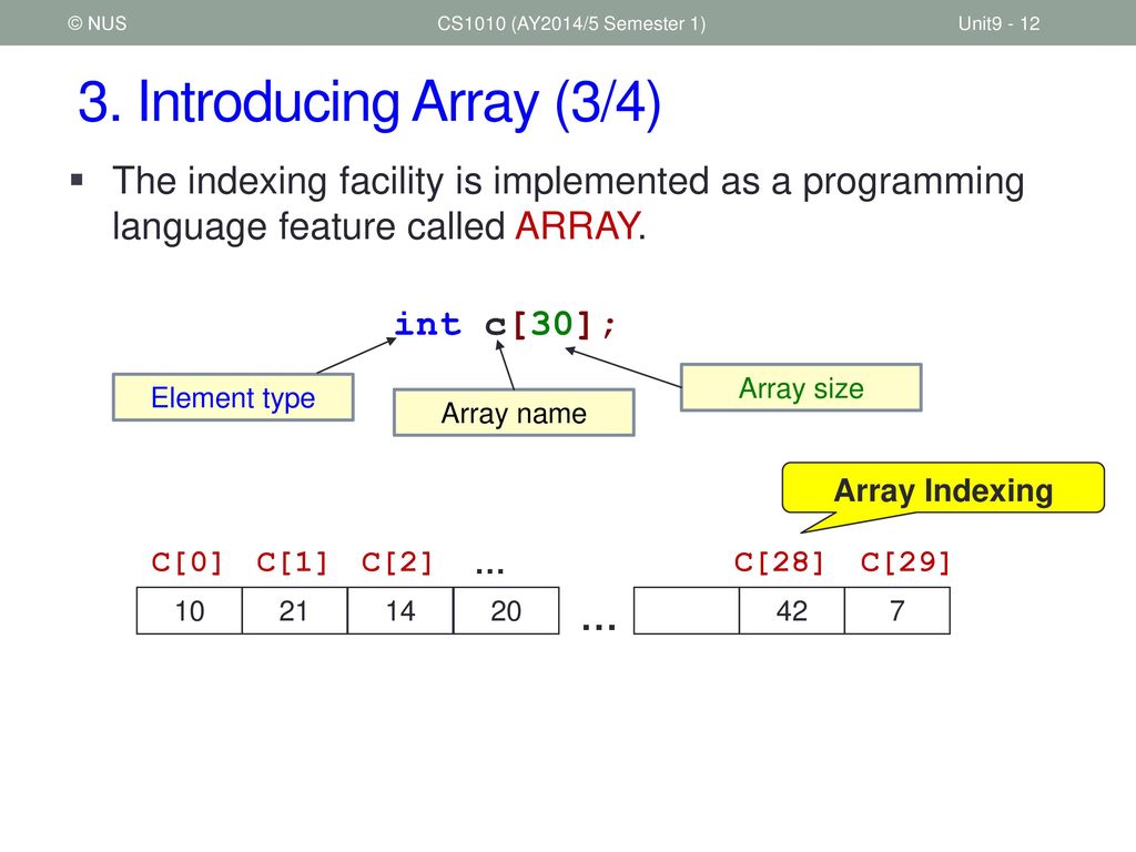 CS1010 Programming Methodology - ppt download