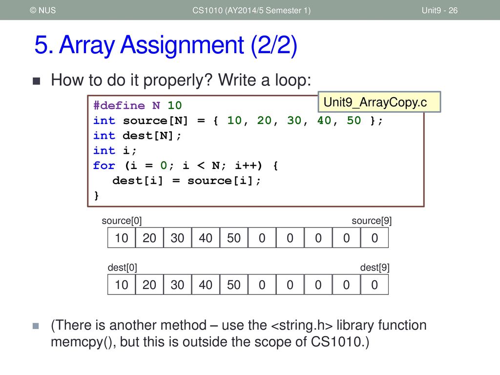 CS1010 Programming Methodology - ppt download