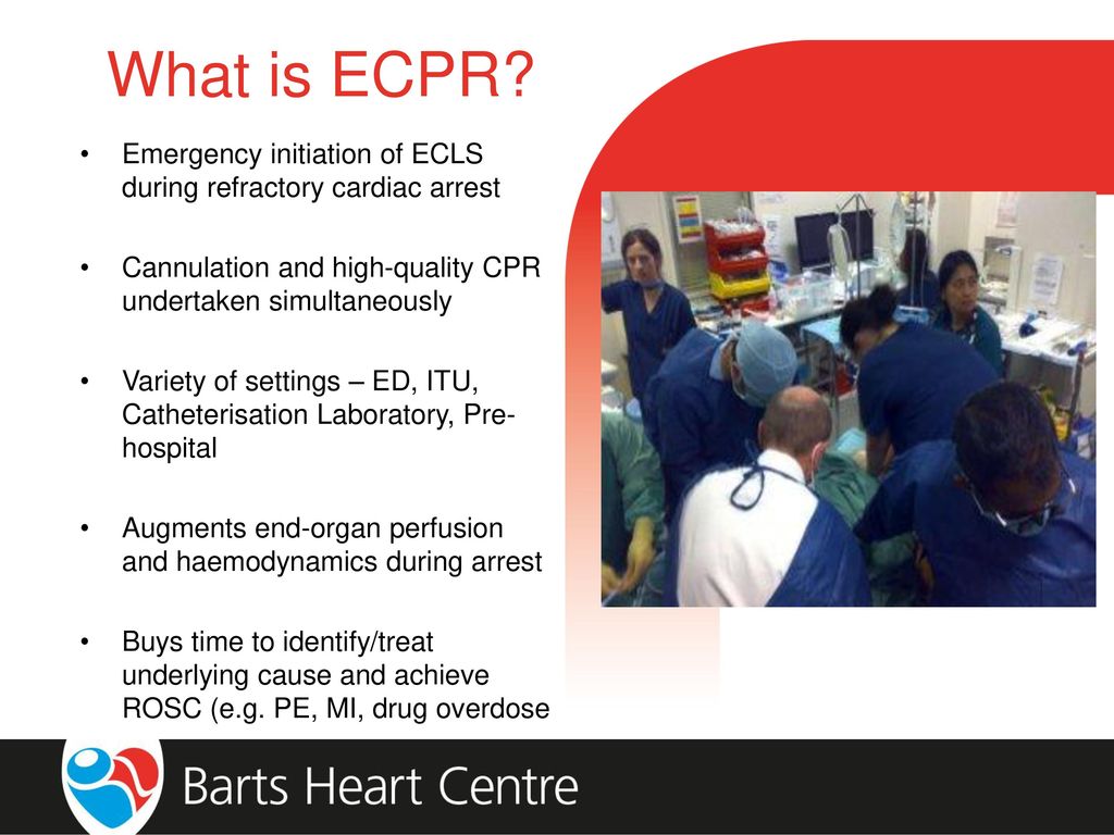 Extracorporeal Cardiopulmonary Resuscitation (ECPR) in Adults ppt