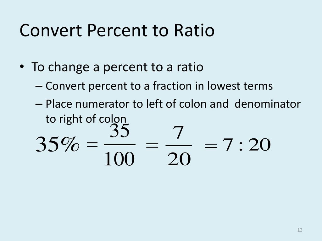Ratios, Percents, Simple Equations, & Ratio-Proportion - ppt download