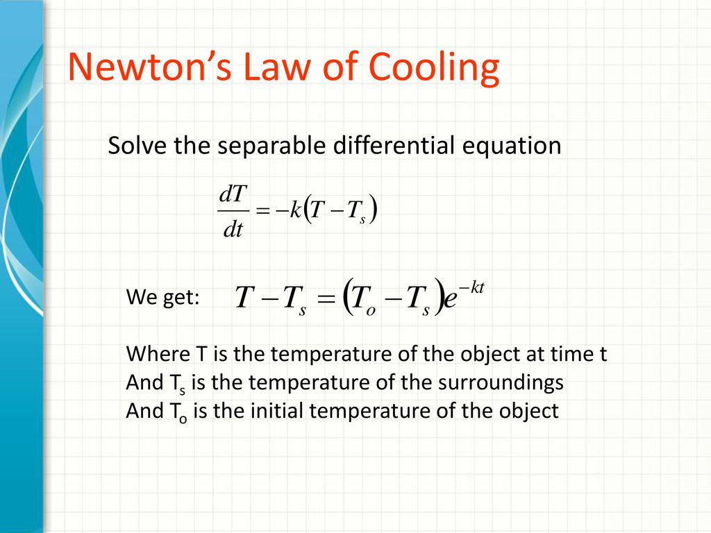 Newton s Law Of Cooling And Other Applications Of Differential newton-s-law-of-cooling-and-other-applications-of-differential